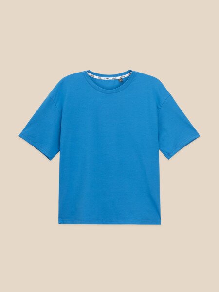Купить Футболка однотонная женская LAWA WBC02301 XS Синий Артикул: 2000999614279 Фото №6