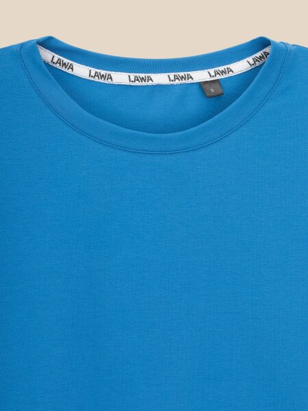 Купить Футболка однотонная женская LAWA WBC02301 XS Синий Артикул: 2000999614279 Фото №7