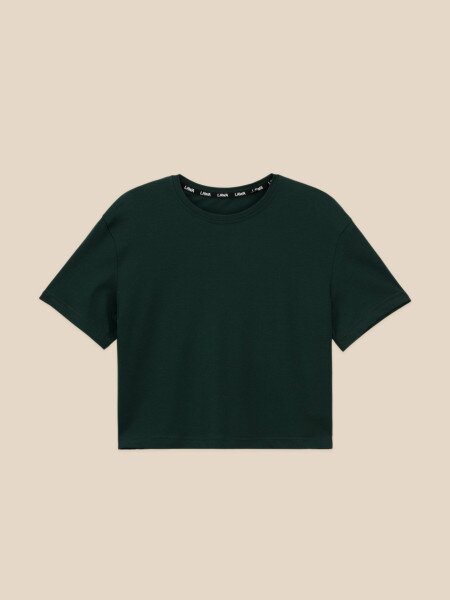 Купить Футболка однотонная женская LAWA WBC02311 XS Изумрудный Артикул: 2000999643620 Фото №1