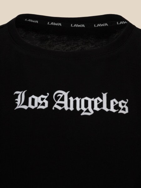 Купить Футболка с принтом Los Angeles мужская LAWA P-MB02303 XL Черный Артикул: 2000990565686 Фото №8