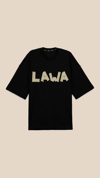Купити Футболка з принтом чоловіча LAWA P-MT02303 S Чорний Артикул: 2000999170393 Фото №6