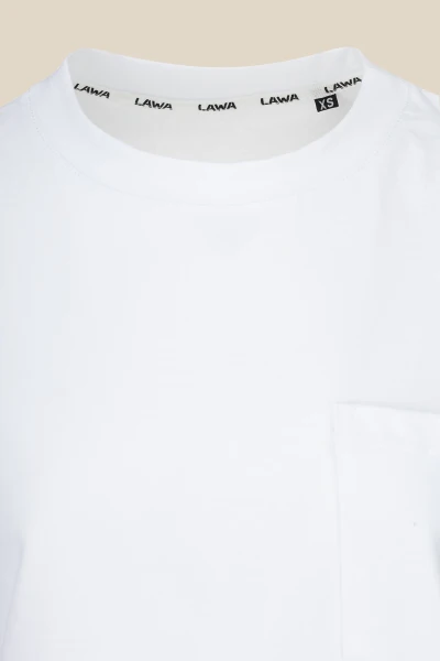 Купити Футболка жіноча LAWA WBC02372 2XL Білий Артикул: 2000990452955 Фото №8