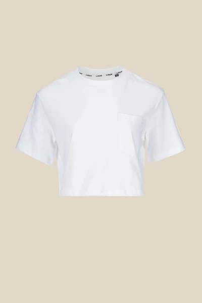 Купити Футболка жіноча LAWA WBC02372 2XL Білий Артикул: 2000990452955 Фото №6