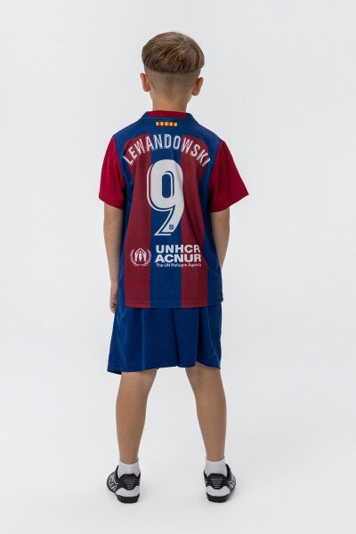 Купить Футбольная форма для мальчика BLD БАРСЕЛОНА LEWANDOWSKI 110 см Синий (2000990149350A) Артикул: 2000990149350 Фото №2