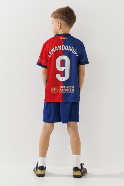 Купити Футбольна форма для хлопчика BLD БАРСЕЛОНА LEWANDOWSKI 116 см Синій Артикул: 2000989681007 Фото №4