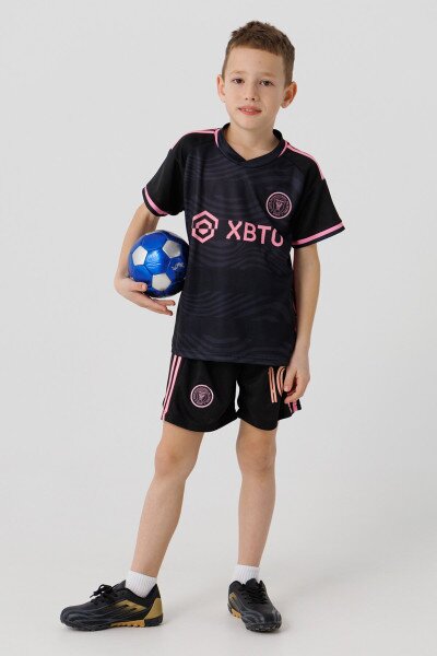 Купити Футбольна форма для хлопчика BLD INTER MESSI 110 см Чорний Артикул: 2000990367334 Фото №5