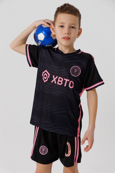Купити Футбольна форма для хлопчика BLD INTER MESSI 110 см Чорний Артикул: 2000990367334 Фото №1