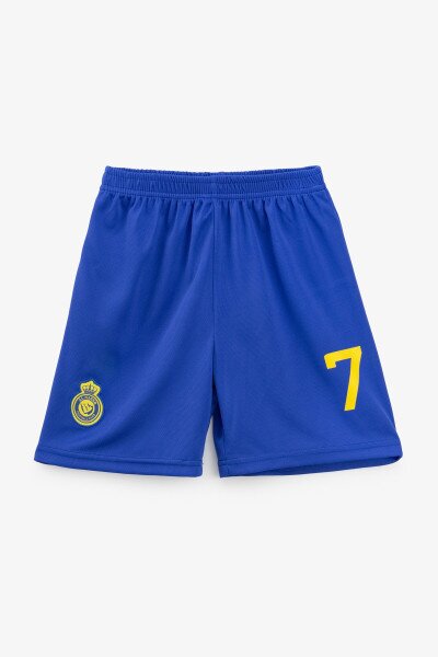 Купить Футбольная форма для мальчика BLD AL NASSR RONALDO 110 см Сине-желтый Артикул: 2000990102157 Фото №10