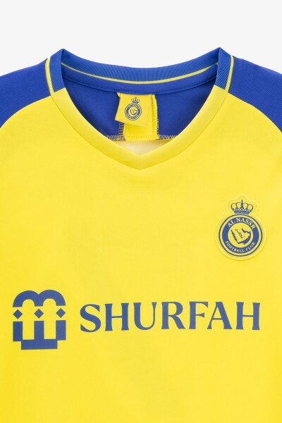 Купить Футбольная форма для мальчика BLD AL NASSR RONALDO 110 см Сине-желтый Артикул: 2000990102157 Фото №8