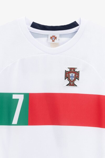Купити Футбольна форма для хлопчика BLD ПОРТУГАЛІЯ RONALDO 110 см Білий Артикул: 2000990366986 Фото №8