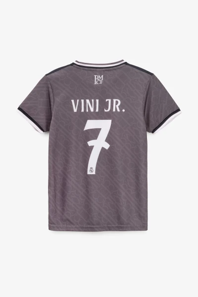 Купить Футбольная форма для мальчика BLD РЕАЛ МАДРИД VINI JR 122 см Серый Артикул: 2000990758897 Фото №9
