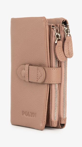 Купити Гаманець жіночий Polyn 3998-1806 Рожевий Артикул: 2000999238413 Фото №6