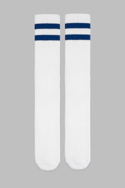 Купить Гетры с узором для мальчика BLD C11 One Size Бело-синий (2000990307033A) Артикул: 2000990307033 Фото №3