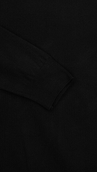 Купити Гольф однотонний чоловічий Demos PB001 2XL Чорний Артикул: 2000999280061 Фото №9