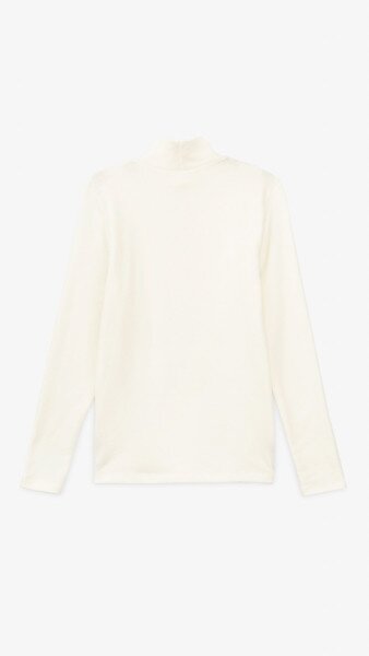 Купить Гольф однотонный женский 2512 42 Молочный Артикул: 2000999287442 Фото №10