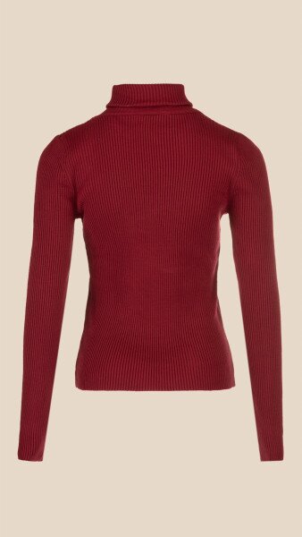 Купить Гольф однотонный женский LAWA WBC12262 L/XL Бордовый Артикул: 2000999284229 Фото №9