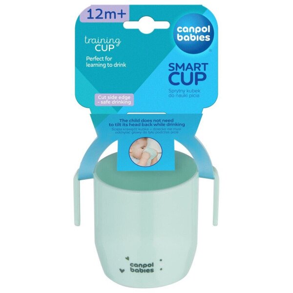Купить Кружка тренировочная детская Canpol babies 74/060_tur Бирюзовый Артикул: 5903407171111 Фото №2