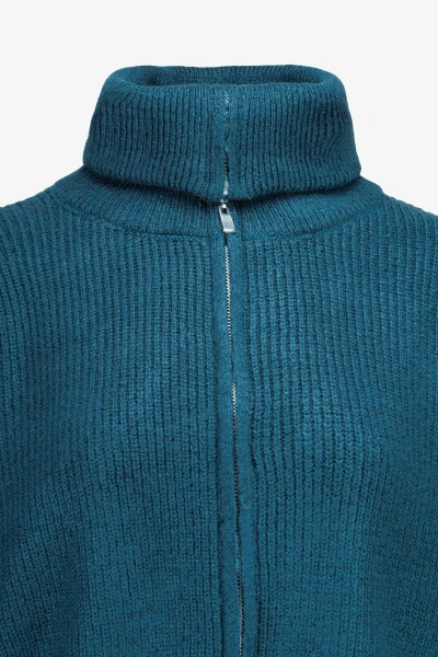 Кардиган однотонный женский Park karon 8386 One Size Зеленый  Фото №7
