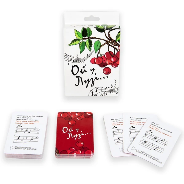 Карточная игра &quot;Ой у лузі...&quot; 30986 укр (4823113818845)  Фото №1