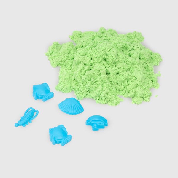 Купить Кинетический песок "Magic sand в пакете" STRATEG 39403-2 Зеленый (4823113865153) Артикул: 4823113865153 Фото №2