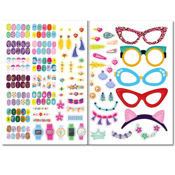 Купити Книга з наліпками "Nail Art & Accesories" Апельсин РМ-76-04 Артикул: 9786178275136 Фото №3