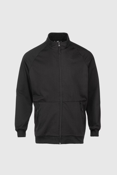 Купити Кофта спортивна на блискавці чоловіча Escetic S0022-K 3XL Чорний (2000990626653D) Артикул: 2000990626653 Фото №9