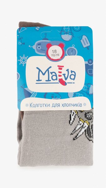 Купить Колготки для мальчика 5301 110-116 см Серый Артикул: 2000999513213 Фото №4