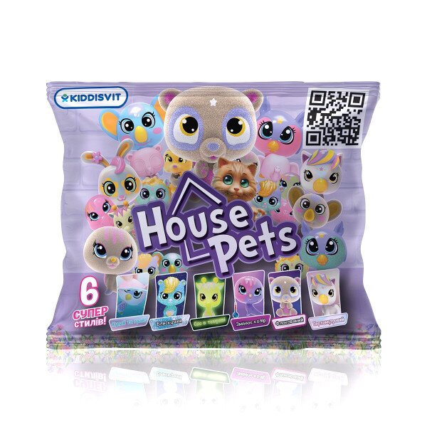 Купити Колекційна фігурка-сюрприз House Pets 1065B Мій улюбленець (8886457665618) Артикул: 8886457665618 Фото №1