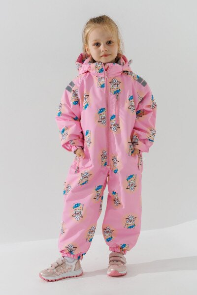 Купить Комбинезон для девочки Snowgenius B129-05 92 см Розовый (2000990235930D) Артикул: 2000990235930 Фото №1