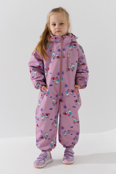 Купить Комбинезон для девочки Snowgenius D639-010 92 см Темно-пудровый (2000990235886D) Артикул: 2000990235886 Фото №1