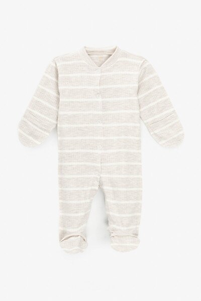 Купить Комбинезон для малышей Baby Life P-913 68 см Бежево-молочный Артикул: 2000990978288 Фото №1