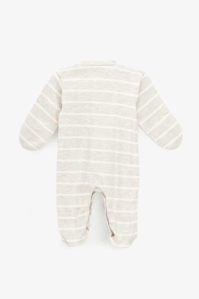 Комбінезон для малюків Baby Life P-913 62 см Бежево-молочний  Фото №2