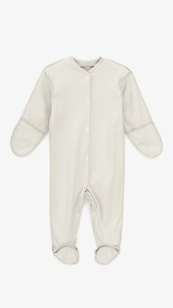 Купити Комбінезон для малюків Baby Life Р-913 50 см Сірий Артикул: 2000999183492 Фото №1