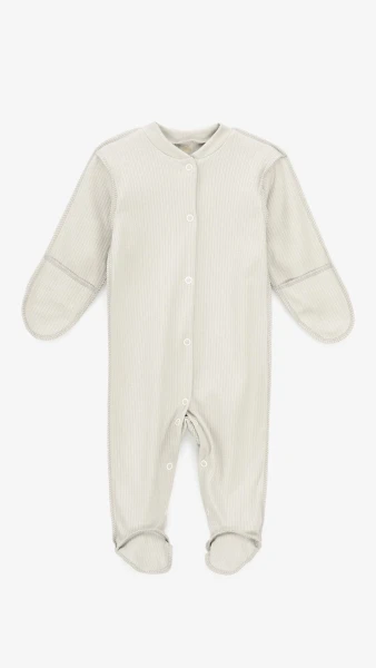 Комбінезон для малюків Baby Life Р-913 50 см Сірий  Фото №0