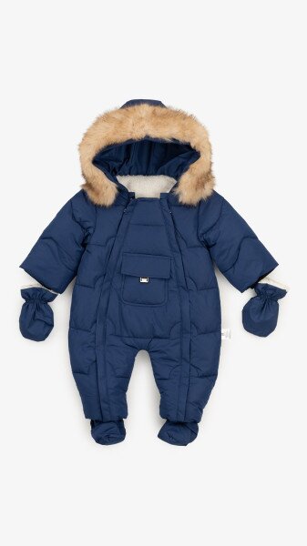 Купити Комбінезон для хлопчика Snowgenius 909 62 см Синій Артикул: 2000999286605 Фото №1