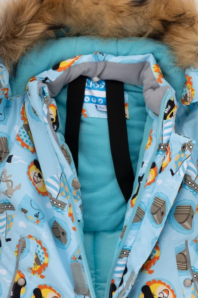 Комбинезон для мальчика Snowgenius H11-081 74 см Голубой (2000989625551W)  Фото №5