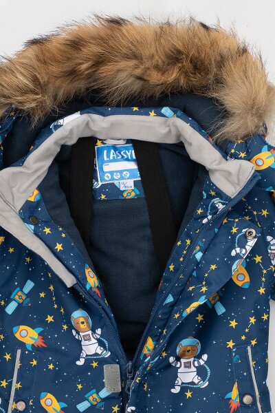 Купить Комбинезон для мальчика Snowgenius H11-082 74 см Темно-синий (2000989625827W) Артикул: 2000989625827 Фото №5