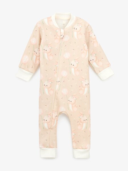 Купить Комбинезон (ромпер) Зайка для девочки Baby Life 21-31 80 см Разноцветный Артикул: 2000999617980 Фото №1
