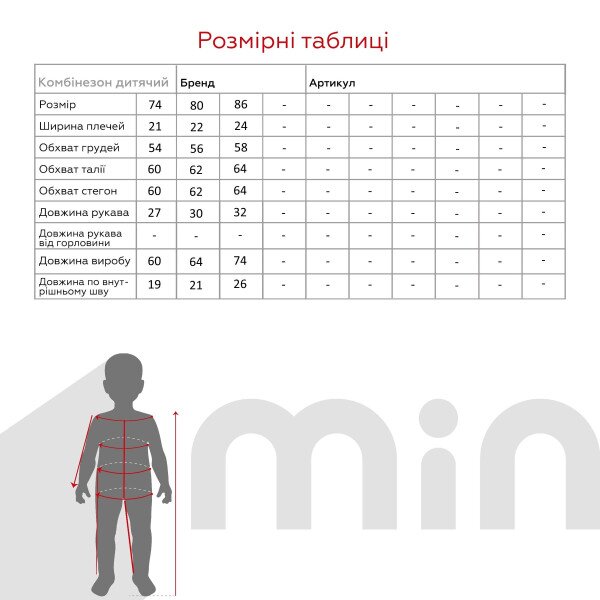 size grid
