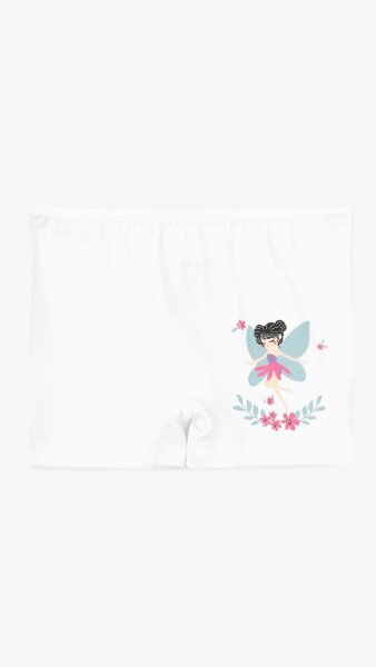Купить Комплект майка+трусики для девочки ADN Kids 8630 2-3 года Белый Артикул: 2000999245022 Фото №5