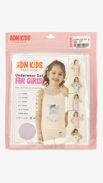 Купити Комплект майка+труси для дівчинки ADN Kids 8630 2-3 роки Фіолетовий Артикул: 2000999245084 Фото №8