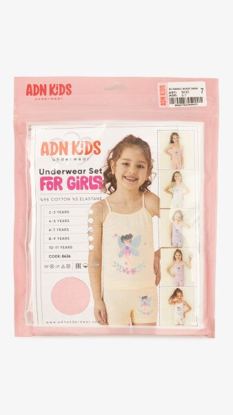 Купити Комплект майка+труси для дівчинки ADN Kids 8630 2-3 роки Рожевий Артикул: 2000999245053 Фото №8