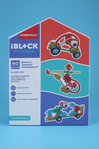 Купити Конструктор дитячий IBLOCK PL-921-313 Різнокольоровий (2000989432838) Артикул: 2000989432838 Фото №2