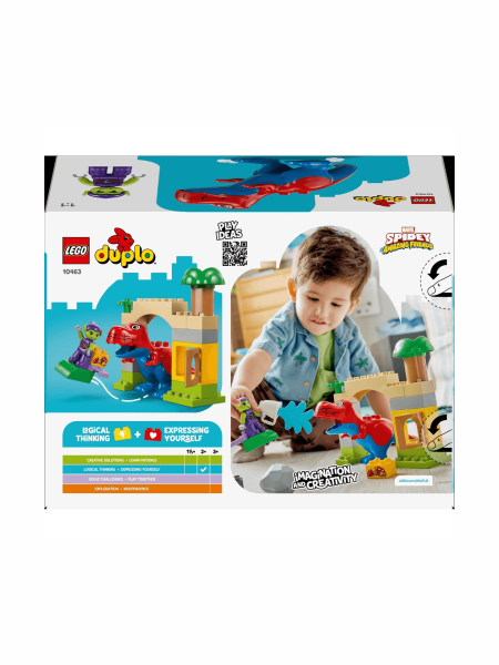 Купить Конструктор "Динозавр Spidey-Rex против Зеленого Гоблина" LEGO 10463 Разноцветный Артикул: 5702018056349 Фото №5