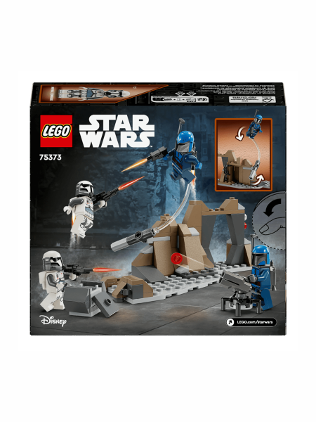 Купити Конструктор LEGO Бойовий комплект "Засідка на Мандалорі" 75373 109 деталей Різнокольоровий Артикул: 5702017584324 Фото №5