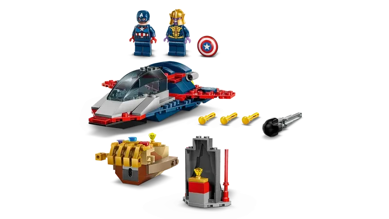 Купить Конструктор LEGO Капитан Америка против Таноса 76319 107 эл. Разноцветный Артикул: 5702017817910 Фото №3