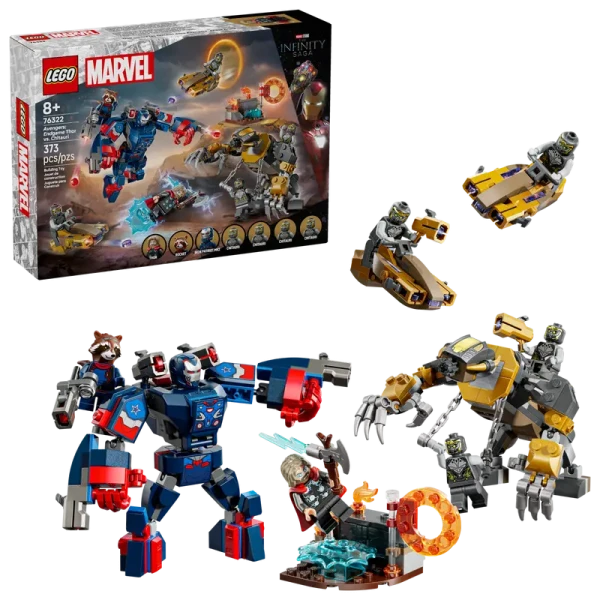Купить Конструктор LEGO Мстители: Завершение Тор против Читаури 76322 373 эл. Разноцветный Артикул: 5702017817941 Фото №2