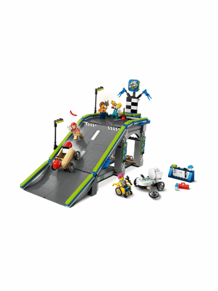 Купити Конструктор LEGO Жодних обмежень: Автодром для гоночних автомобілів 60460 436 ел. Різнокольоровий Артикул: 5702017812601 Фото №3