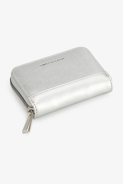 Купить Кошелек для девочки 1384-F071B Серебряный Артикул: 2000990951076 Фото №1