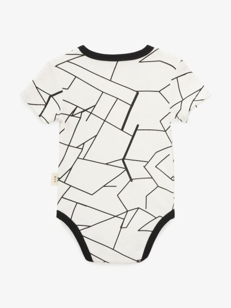 Купить Костюм боди+шорты для мальчика Mini Papi 26109 3-6 месяцев Белый Артикул: 2000999603808 Фото №5